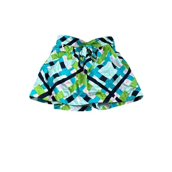 Lilly Pulitzer Girls Geo Print Vintage Skirt - Picture 1 of 7